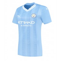 Camisa de time de futebol Manchester City John Stones #5 Replicas 1º Equipamento Feminina 2023-24 Manga Curta